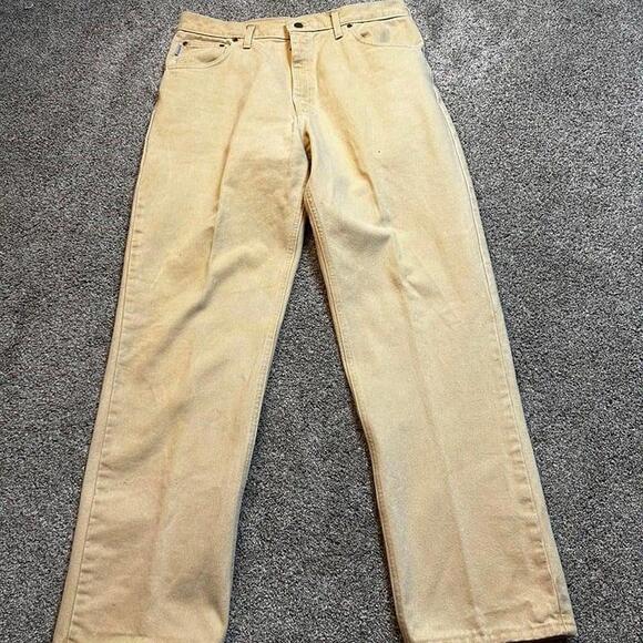Carhartt Men's Jeans in Beige - Picture 1 of 8